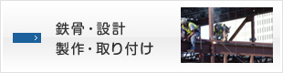 鉄骨・設計・製作・取り付け